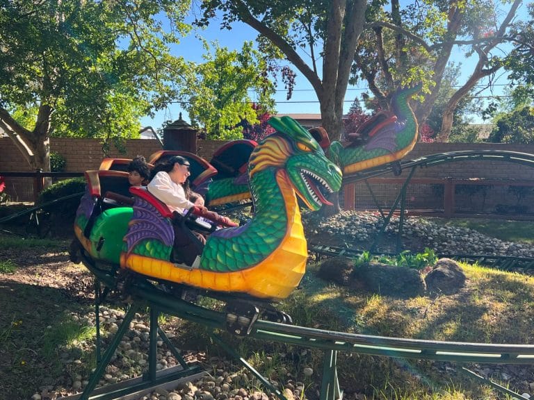 William Land Regional Park in Sacramento with Kids: Funderland Amusement Park