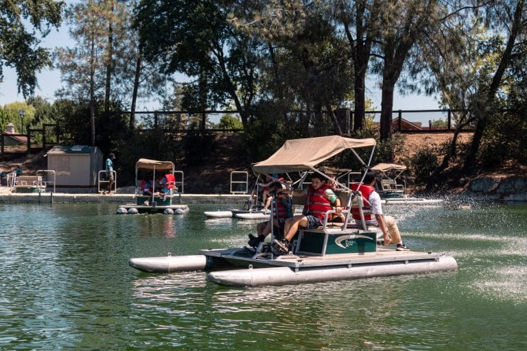 Ultimate Sacramento Summer Bucket List for Kids: Quarry Park Adventures Paddle Boats
