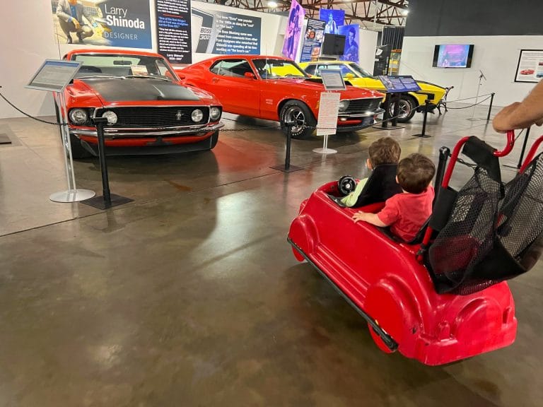 Visiting the California Automobile Museum with Kids