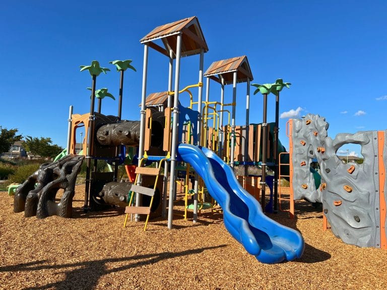 George Park in Elk Grove: Dinosaur-Themed Playground in Sacramento
