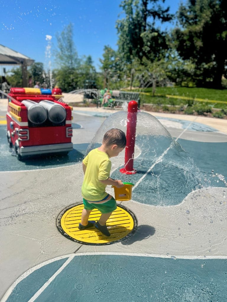 Peter Bertelsen Memorial Park Splash Pad in El Dorado Hills