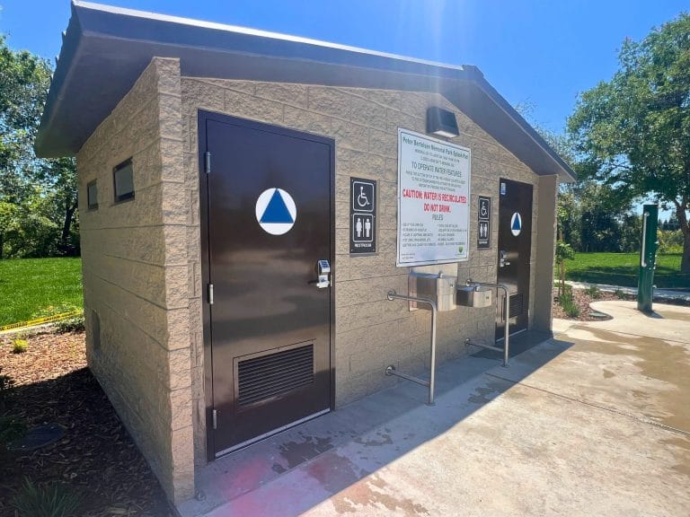 Restrooms at Peter Bertelsen Memorial Park in El Dorado Hills