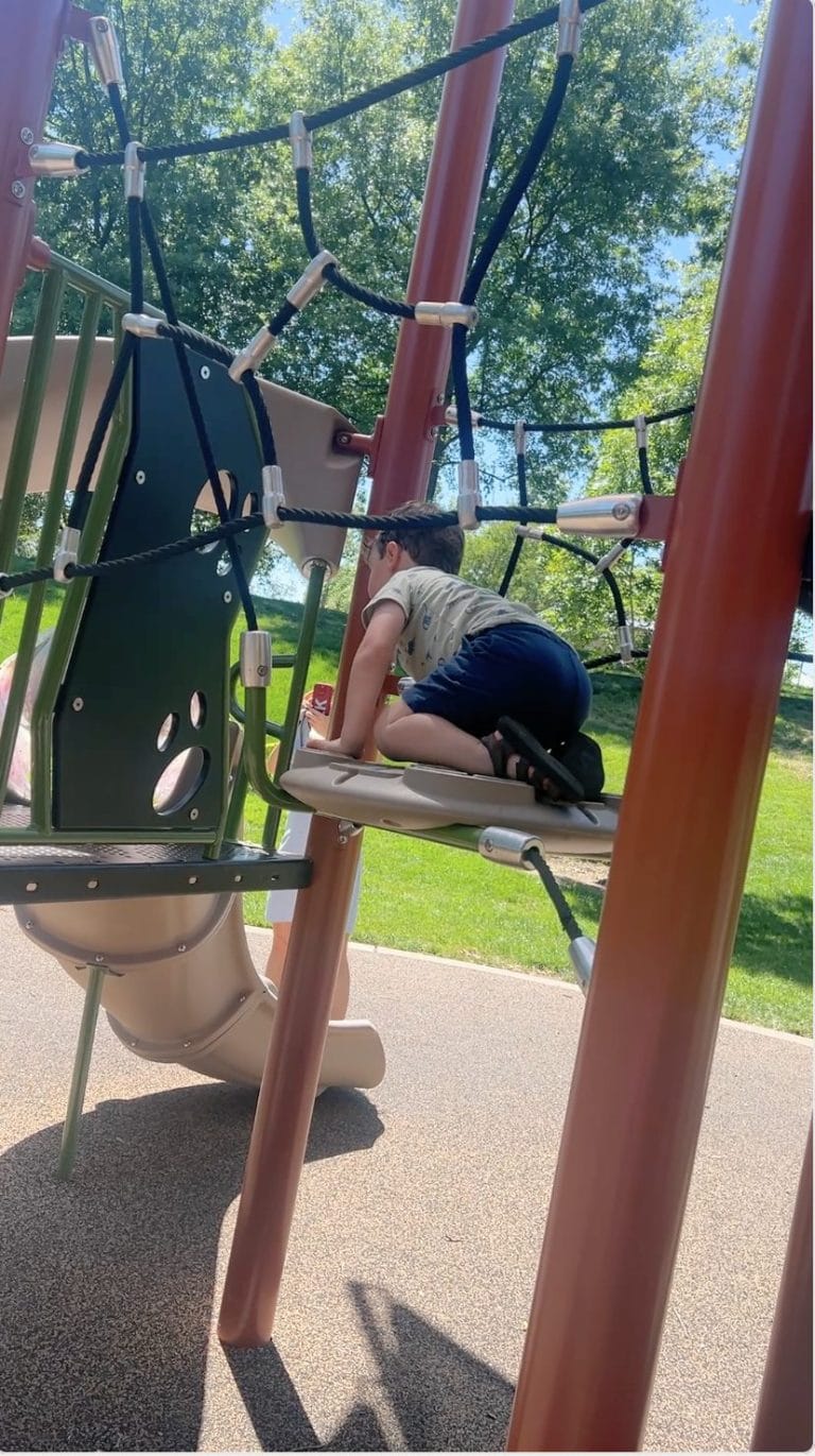 Peter Bertelsen Memorial Park Playground in El Dorado Hills