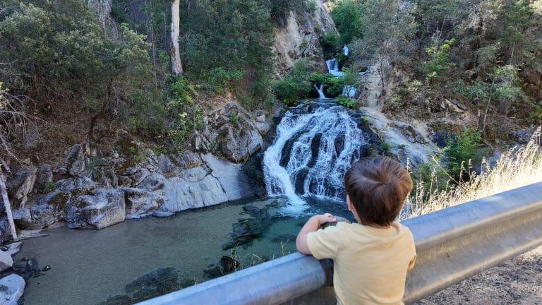Best Family Day Trips from Redding: Crystal Creek Falls at Whiskeytown Lake