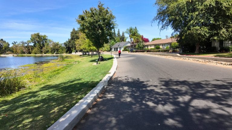 Lodi Lake Road to Nature Trail 