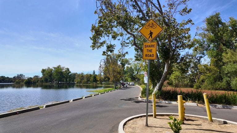 How to reach the Nature Trail at Lodi Lake