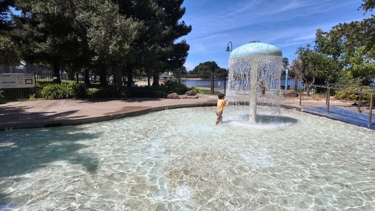 Wading Pool at Lodi Lake Beach