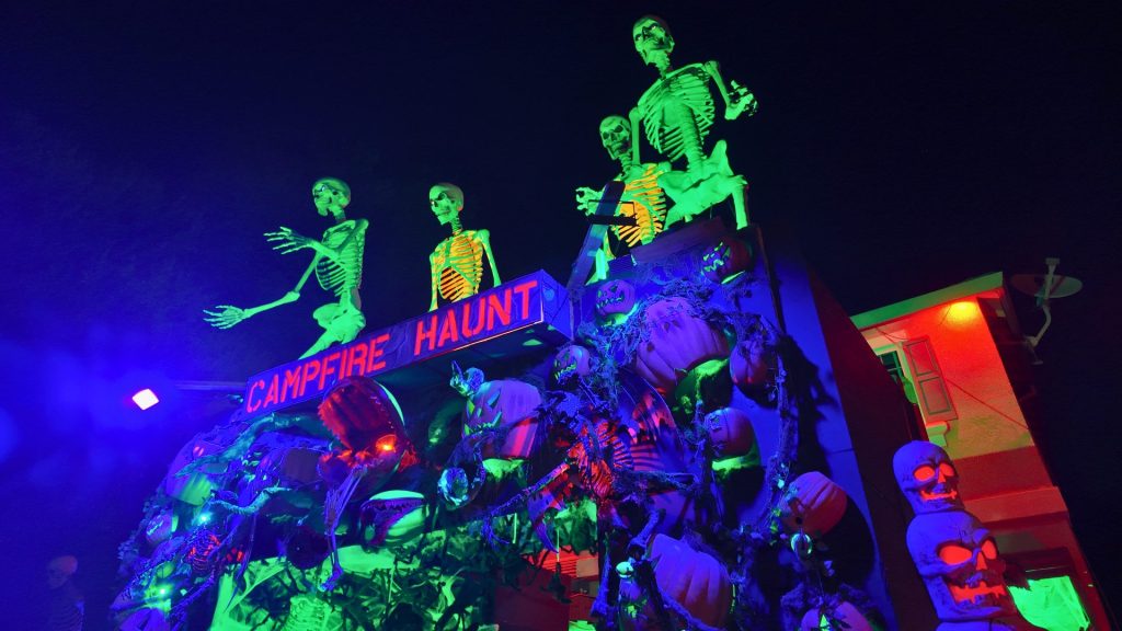 Campfire Haunt in Citrus Heights Halloween Display