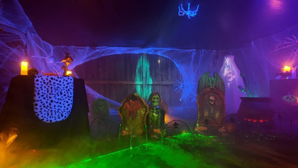 Phantom Manor Halloween Display in South Natomas