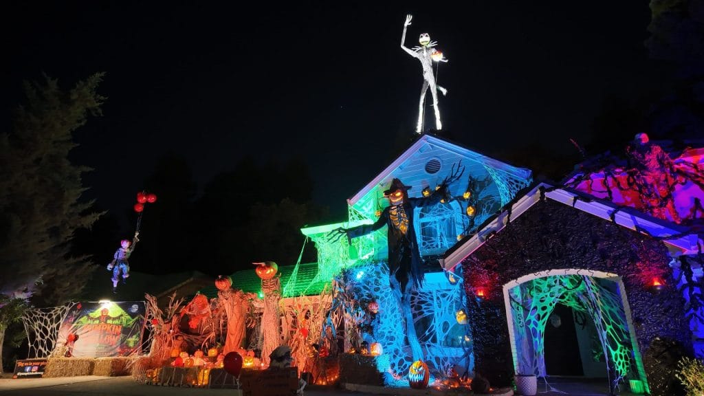 Pumpkin Hollow Halloween Display in Elk Grove